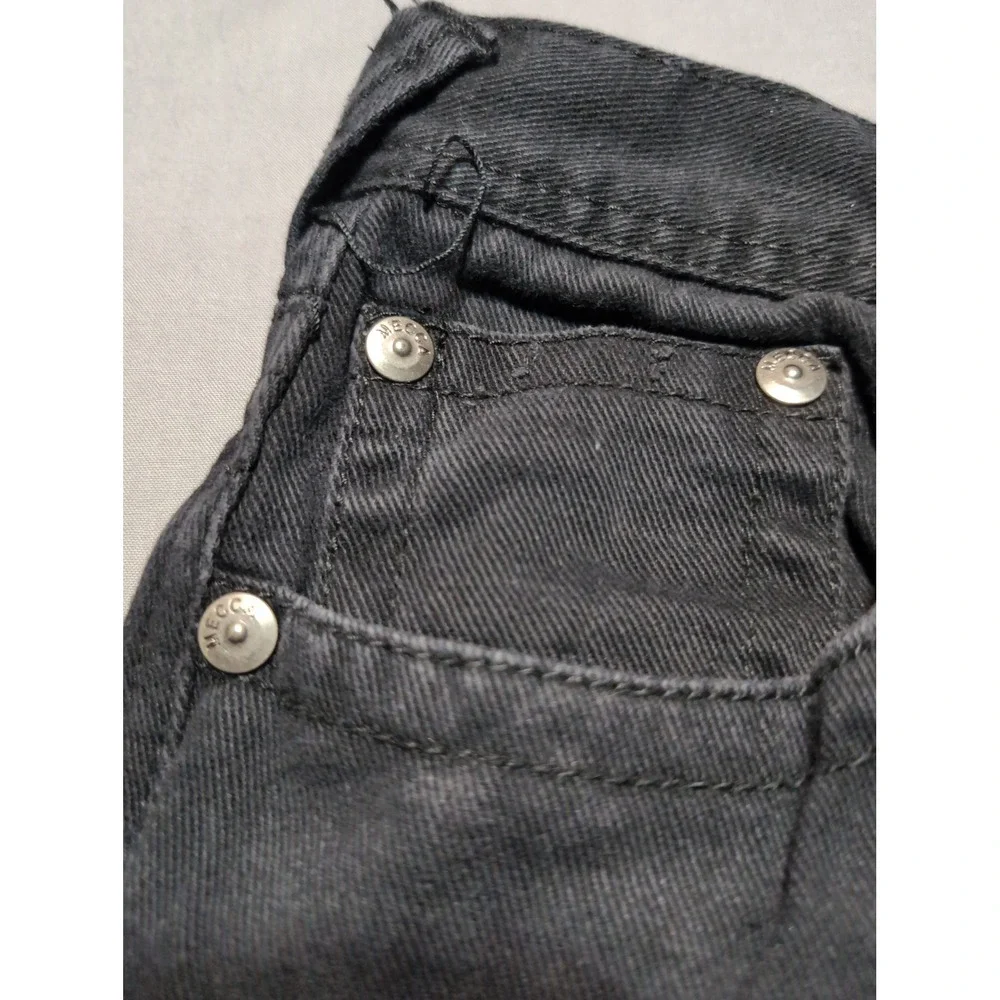 Mecca Classic Fit Jeans Mens Size‎ 34x32 Black Denim Straight Leg